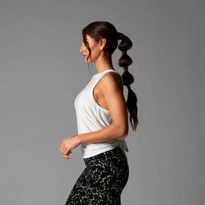Tavi Tie Back Tank In White