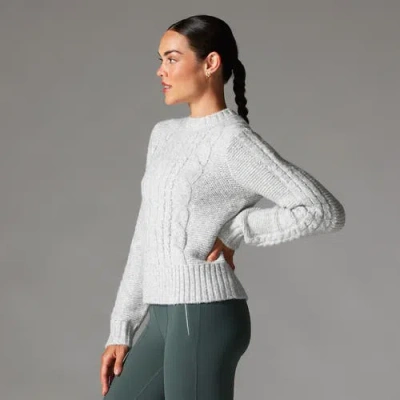 Tavi Classic Cable Sweater In Multi