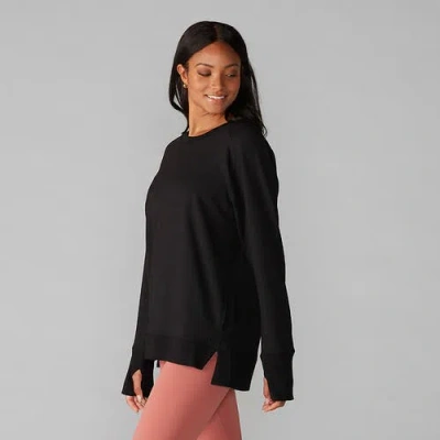 Tavi Cozy Sweatshirt In Black