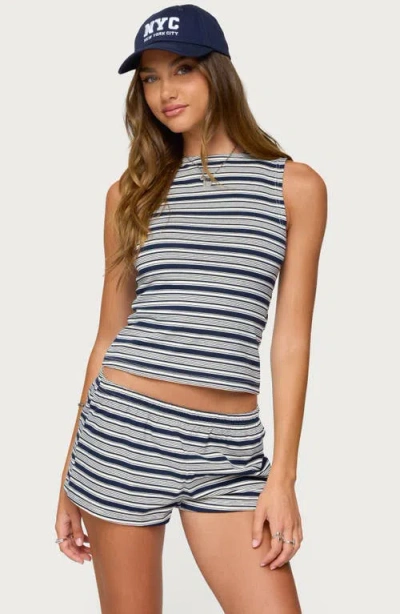 Edikted Glennon Stripe Tank In Multi