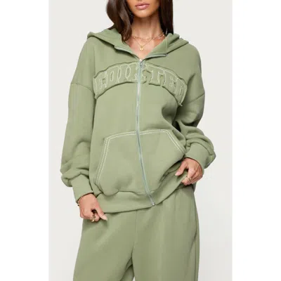 Edikted Forever Oversized Hoodie In Multi