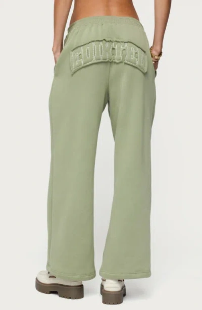 Edikted Sweatpants In Green