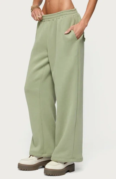 Edikted Sweatpants In Green