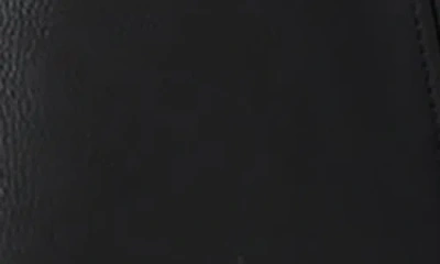 Allsaints Lorel Leather & Genuine Shearling Flying Jacket In Black