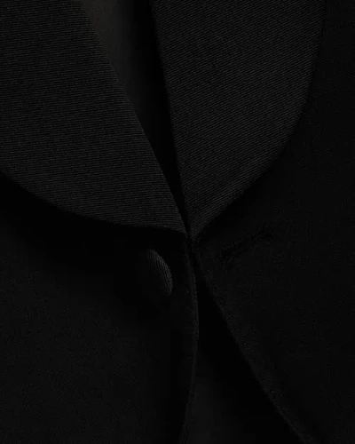 Charles Tyrwhitt Shawl Dinner Suit Jacket In Black