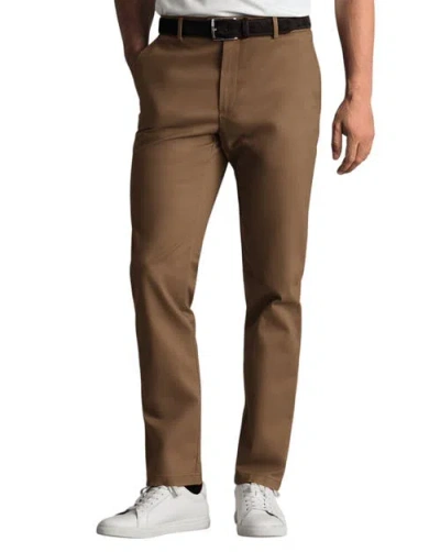 Charles Tyrwhitt Ultimate Non-iron Chinos In Brown