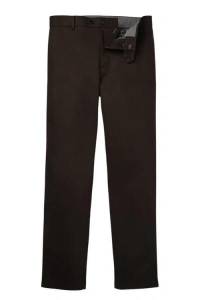 Charles Tyrwhitt Ultimate Non-iron Chinos In Brown