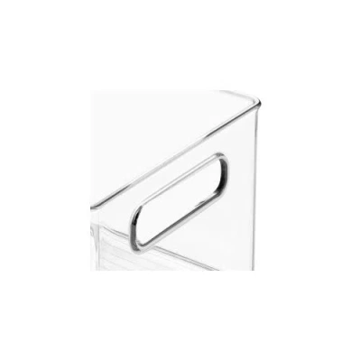 Idesign Stackable Fridge Bin In Transparent