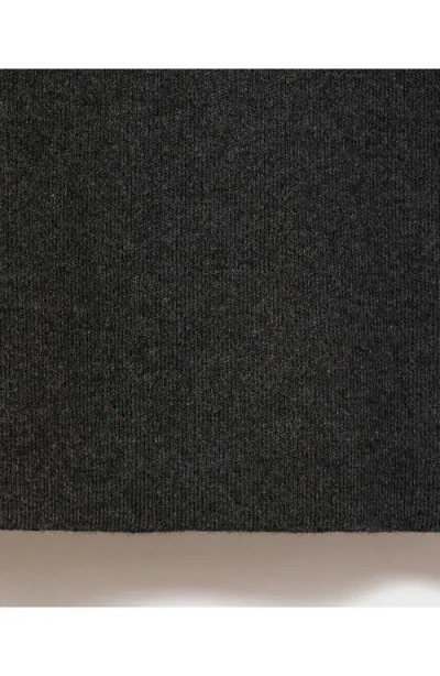 Mango Women's Polo Neck Knitted Dress In Black