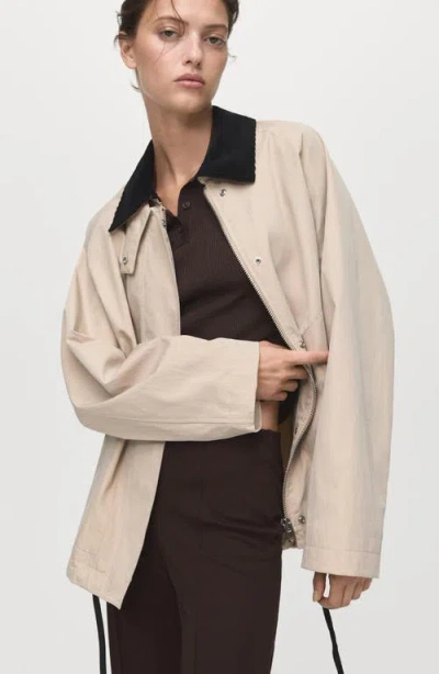 Mango Women's Seam Detail Leggings In Black