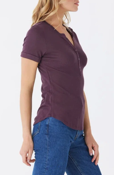 Threads 4 Thought Akia Feather Ribbed Henley In Multi