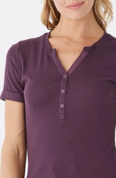 Threads 4 Thought Akia Feather Ribbed Henley In Multi