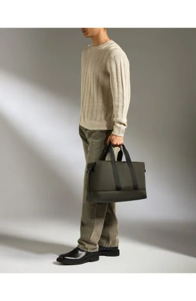 Antler Icon Overnight Bag In Dark Khaki Green In Blue