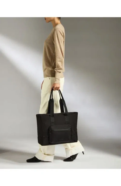 Antler Icon Tote Bag In Black In Red