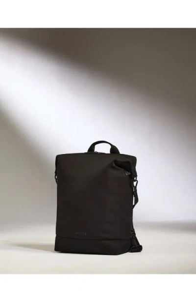 Antler Icon 2-in-1 Tote Backpack In Black In White