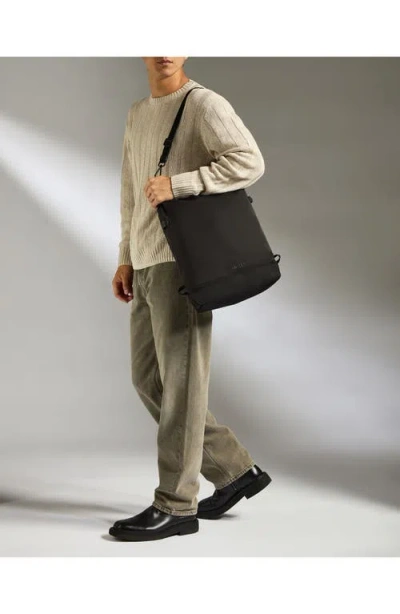 Antler Icon 2-in-1 Tote Backpack In Black In White