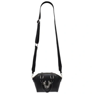 True Religion Retro Horseshoe Mini Satchel In Black