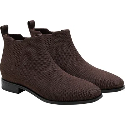 Vivaia Square-toe Water-repellent Ankle Boots In Brown