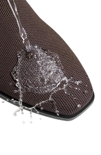 Vivaia Square-toe Water-repellent Ankle Boots In Brown