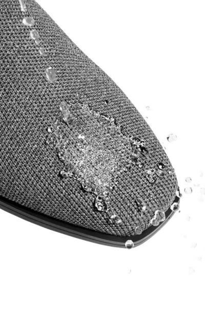 Vivaia Square-toe Water-repellent Ankle Boots In Gray