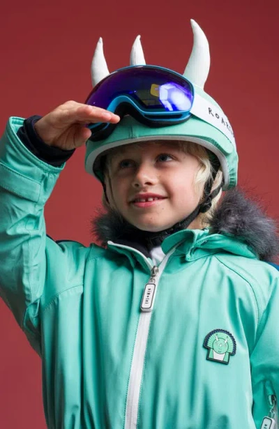 Roarsome Helmet Cover In Brown