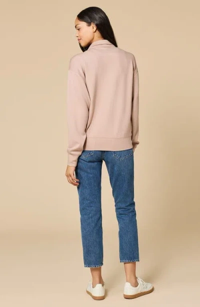 Softies Dreamtech Double Zip Bomber Jacket In Brown