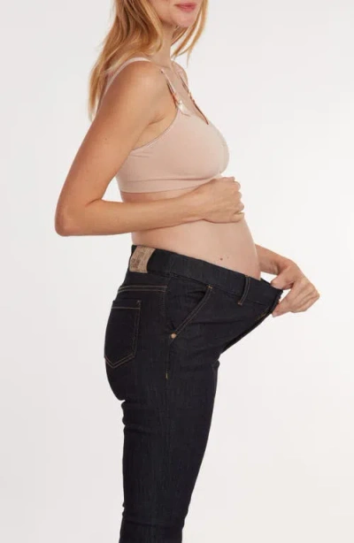 Cache Coeur Sharon Maternity And Postpartum Denim In Black