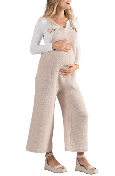Cache Coeur Maternity And Nursing Overalls Maya In Neutral