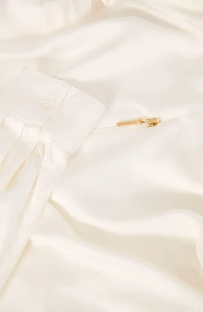 Cache Coeur Harry Maternity And Nursing Blouse In White