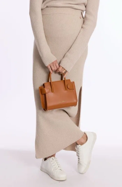 Cache Coeur Monica Rib Wool Blend Maternity Skirt In Neutral