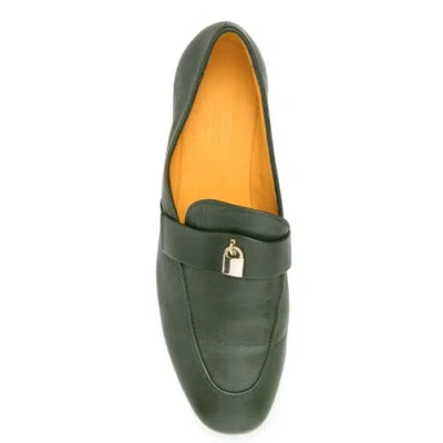 Madison Maison Flat Lock Loafer In Green