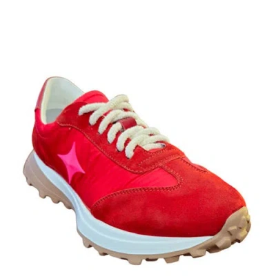 Madison Maison Star Jogger Sneaker In Red