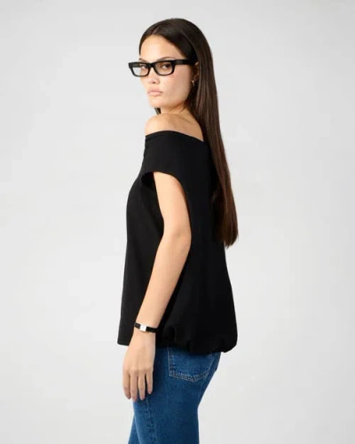 Weworewhat Off Shoulder Cape Top In Multi