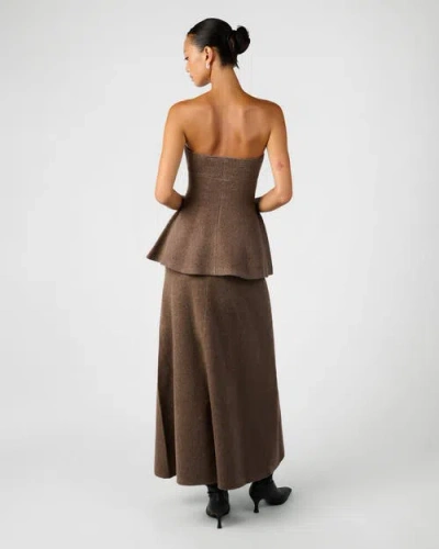 Weworewhat Sweater Skirt In Brown