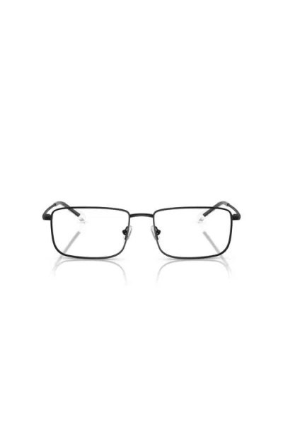 Armani Exchange 56mm Rectangle Optical Glasses In Multi