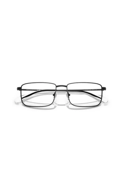 Armani Exchange 56mm Rectangle Optical Glasses In Multi
