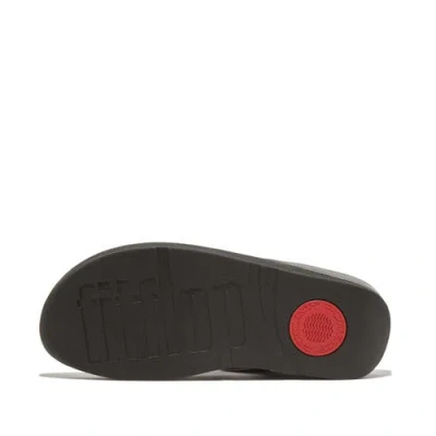 Fitflop Fino Bauble Bead Flip Flop In Black