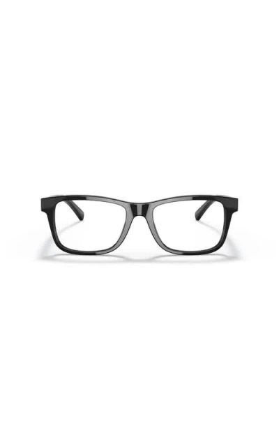 Lenscrafters 54mm Square Optical Glasses In Black