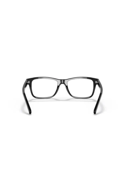 Lenscrafters 54mm Square Optical Glasses In Black
