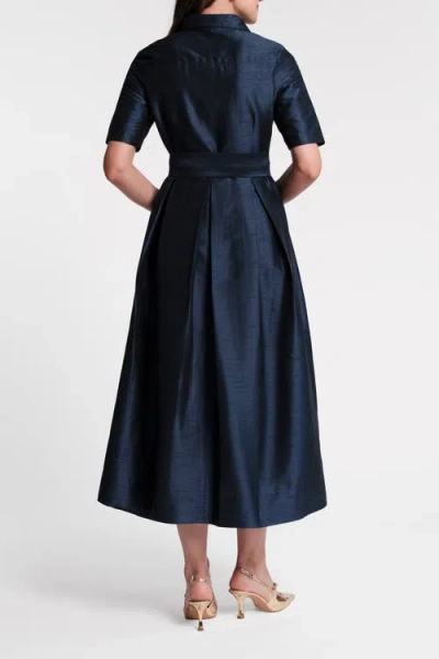 Frances Valentine Bella Maxi Dress In Navy In Blue