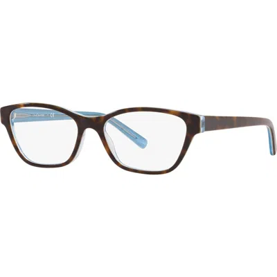 Lenscrafters 52mm Square Optical Glasses In Brown