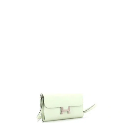Pre-owned Hermes  Hermes Constance To Go Wallet Epsom