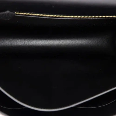 Pre-owned Hermes  Hermes Constance Bag Epsom 24 In Black