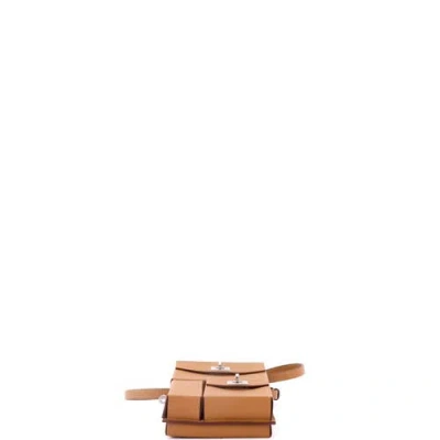 Pre-owned Hermes  Hermes Kelly Multi Pocket To Go Pouch Epsom In Gold