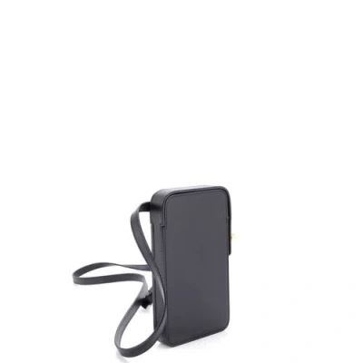 Pre-owned Hermes  Hermes Hac A Box Phone Case Tadelakt In Black