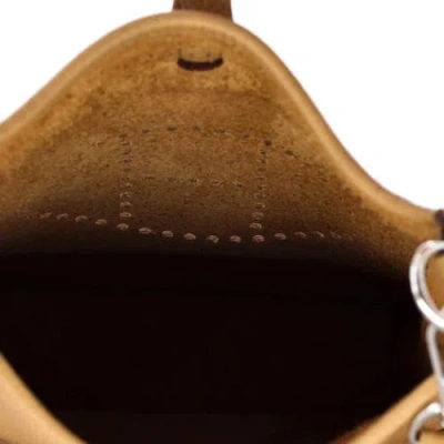 Pre-owned Hermes  Hermes Evelyne Bag Gen Iii Clemence Tpm In Brown