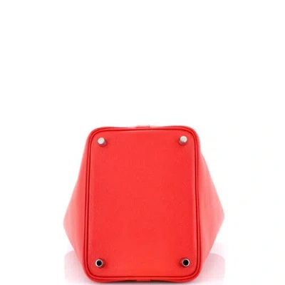 Pre-owned Hermes  Hermes Picotin Lock Bag Tressage Epsom Pm