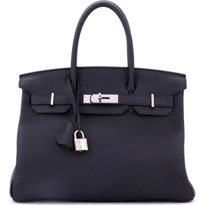 Pre-owned Hermes  Hermes Birkin Handbag Grey Togo With Palladium Hardware 30 In Gray