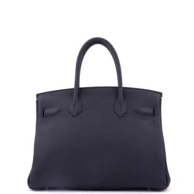 Pre-owned Hermes  Hermes Birkin Handbag Grey Togo With Palladium Hardware 30 In Gray