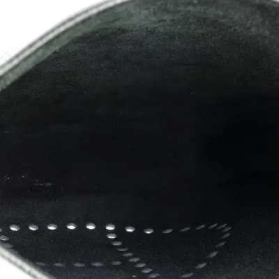 Pre-owned Hermes  Hermes Evelyne Bag Gen Iii Clemence Gm In Black